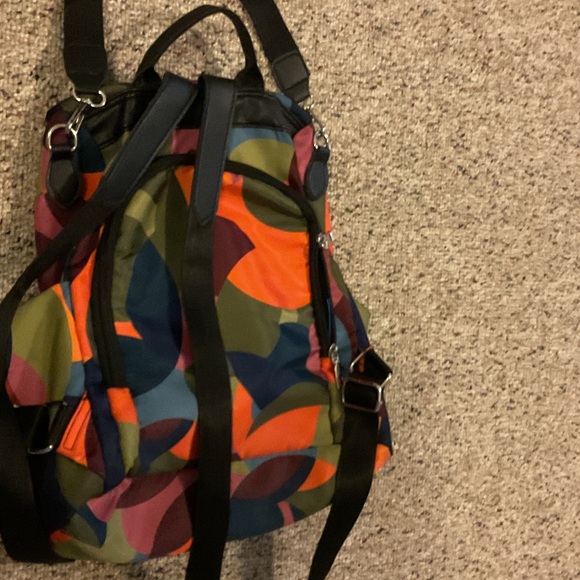 Colorful Patterned Women's Backpack - Picture 4 of 6